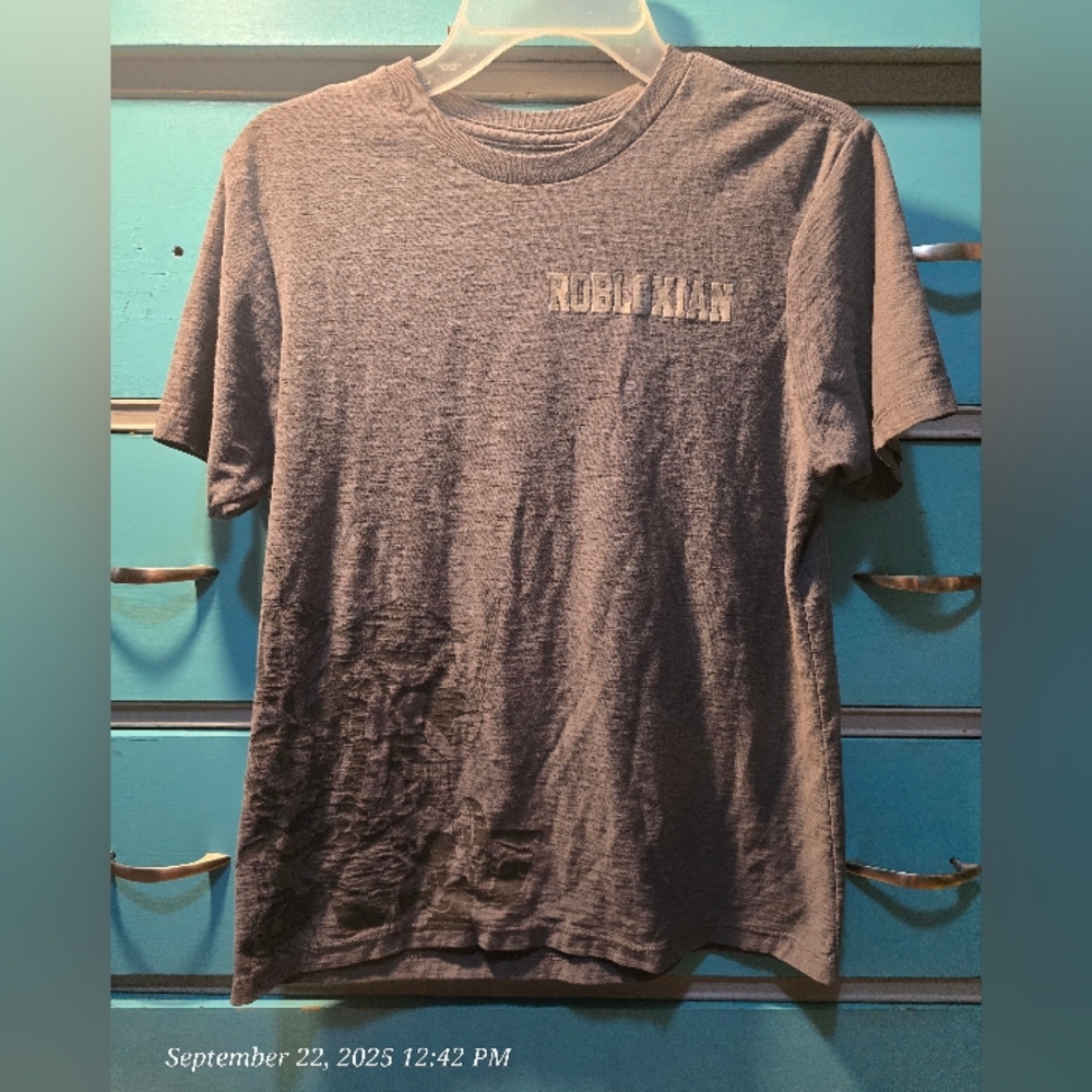 Kids Short Sleeve Tee in Gray